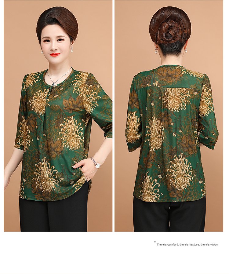 Áo sơ mi trung niên cho mẹ, bà