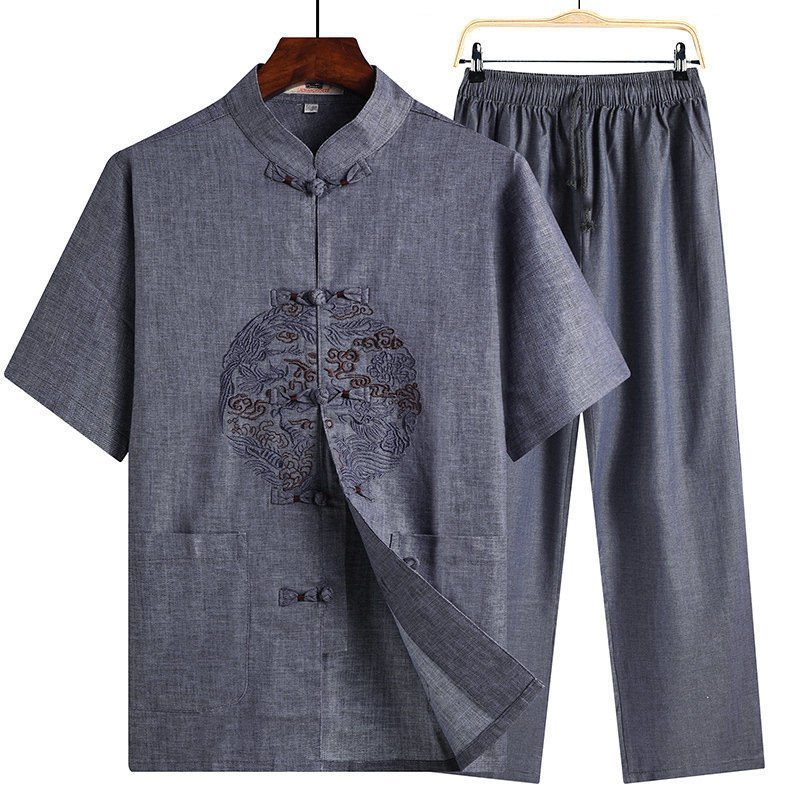 Bộ Cổ Tàu ngắn tay cho bố, cho ông I