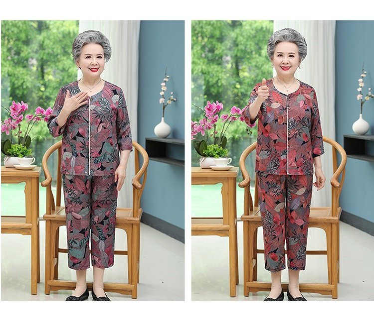 Bộ dài tay 4 màu cho mẹ, cho bà